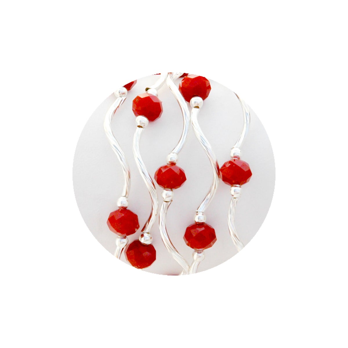 Crimson Opaque Bracelet