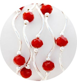 Crimson Opaque Bracelet