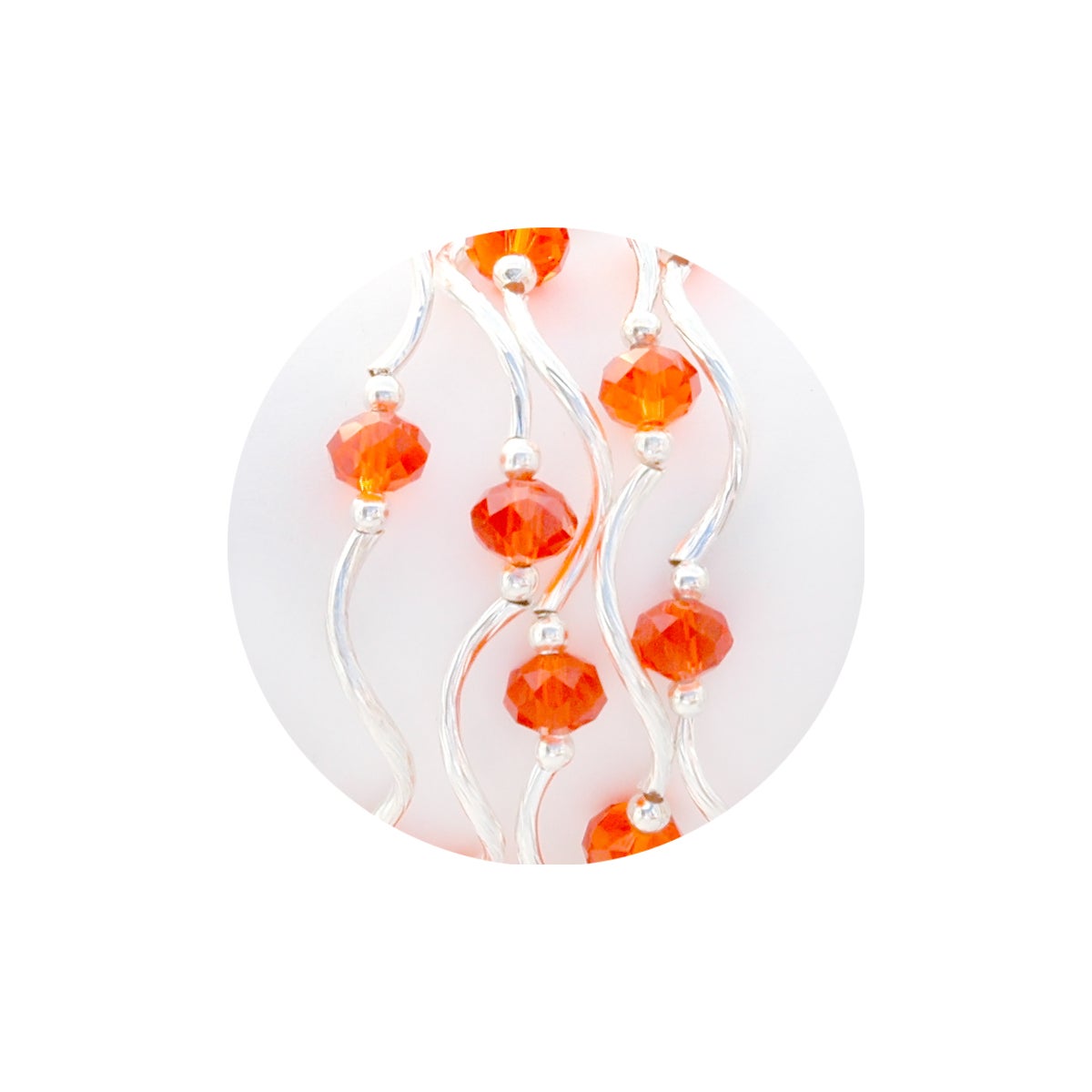 Deep Orange Bracelet