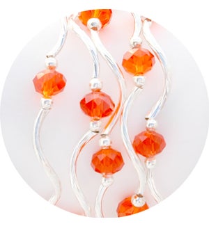 Deep Orange Bracelet