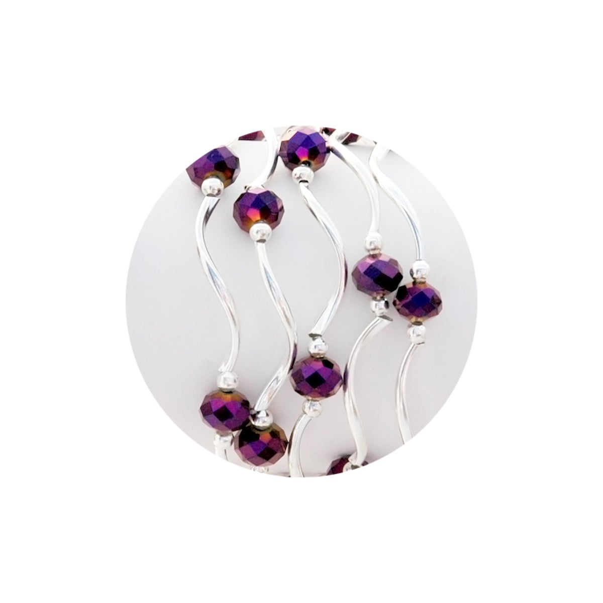 Electric Purple Bracelet