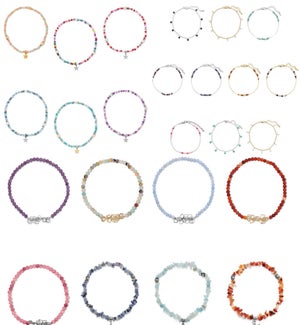 Ankle Bracelet Complete Pre-Pack 48pcs