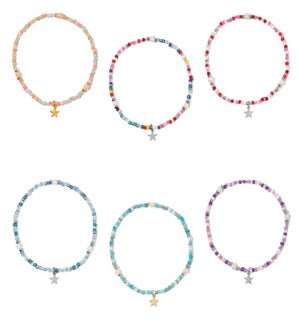 Ankle Bracelet Seed Bead and Pearl Pre-Pack 18pcs