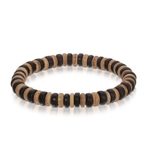 Bracelet - Coconut Black and Tan