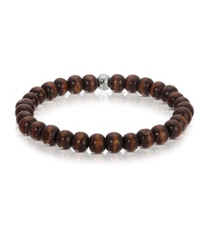 Bracelet - Dark Dutch Elm Wood Bracelet