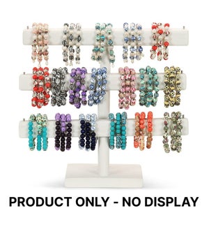 Handcrafted Clay Bracelets 54 pcs Pre-pack