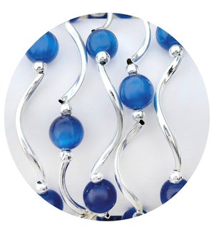Blueberry Cats Eye Bracelet