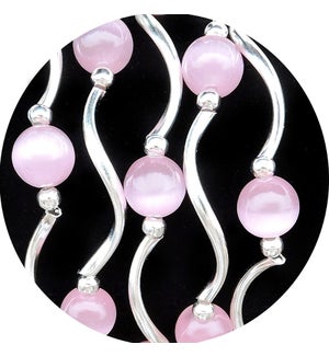 Misty Rose Cats Eye Bracelet