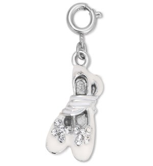 Charm - Ballet Slippers (silver)