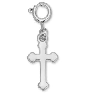 Charm - Cross (silver)