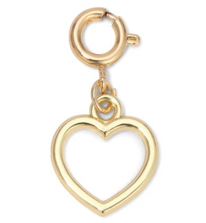 Charm - Gold Heart