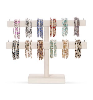 Crystal Mix Bracelet Assortment 72pcs