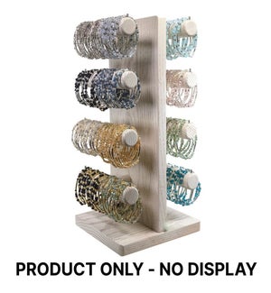 Crystal Square Bracelet Pre-pack: 192pcs