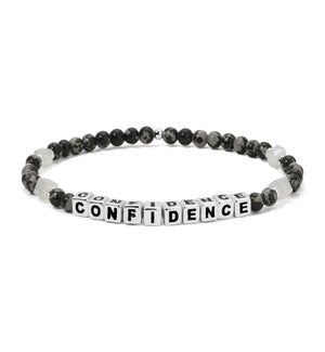 Confidence - Snowflake Obsidian and Twilight Gray cr