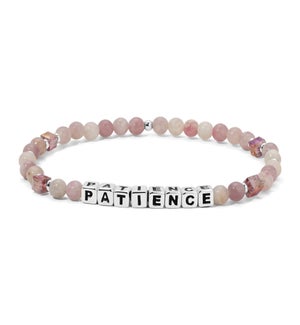 Patience - Lilac Jade and Plum ab crystal / Sterling