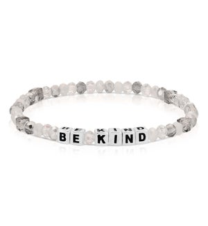 Be Kind - Silver Mix crystal / Silver
