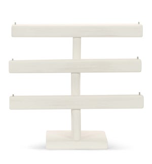 3-tier wood bar display