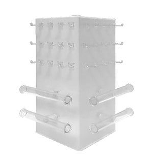 4-sided Bracelet Bar and Charm Display