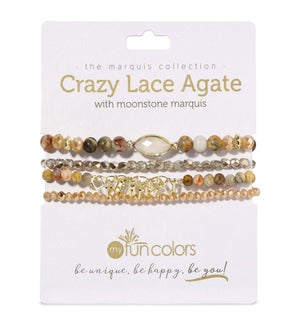 Marquis Collection - Crazy Agate with Moonstone