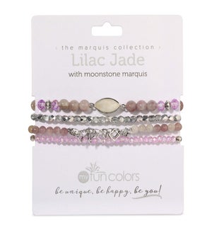 Marquis Collection - Lilac Jade with Moonstone