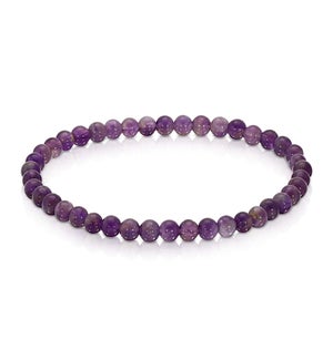 Mini Gemstone Bracelet - Amethyst