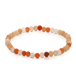 Mini Gemstone Bracelet - Red Aventurine