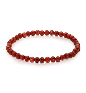 Mini Gemstone Bracelet - Red Jasper