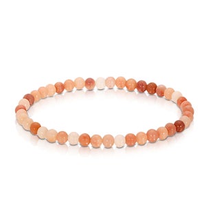 Mini Gemstone Bracelet - Pink Aventurine