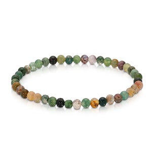 Mini Gemstone Bracelet - India Agate