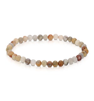 Mini Gemstone Bracelet - Crazy Agate