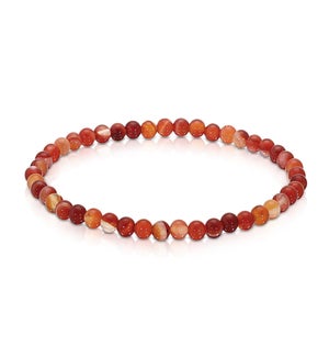 Mini Gemstone Bracelet - Carnelian
