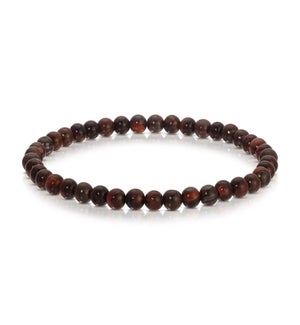 Mini Gemstone Bracelet - Red Tiger Eye