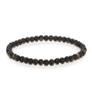 Mini Gemstone Bracelet - Golden Obsidian