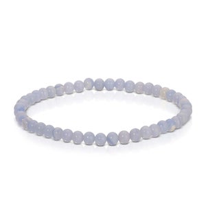 Mini Gemstone Bracelet - Blue Lace Stone