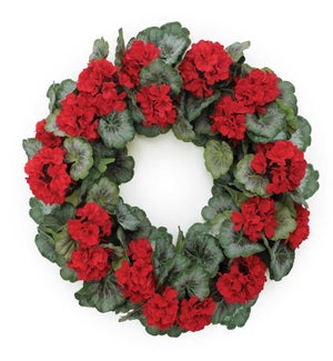 Geranium Wreath
