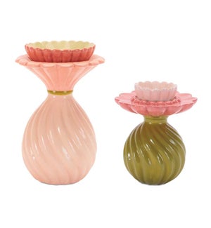 Candle Holder/Vase (Set of 2)
