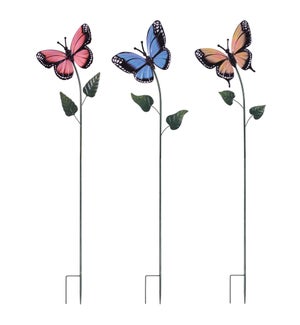 Butterfly Stake (3 Asst)