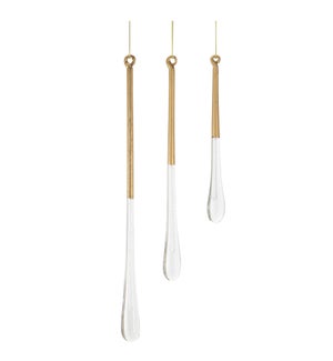 Icicle Ornament (Set of 3)