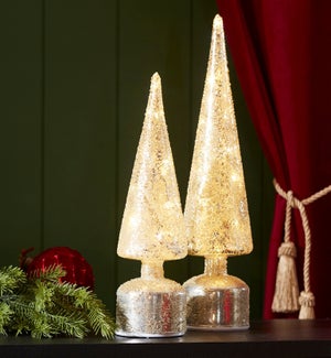 Rotating LED Tree (Set of 2)