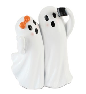 Ghost Couple Taking Selfie
