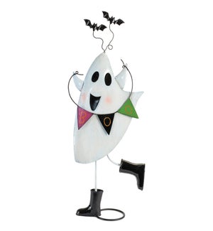 Ghost with BOO Sign