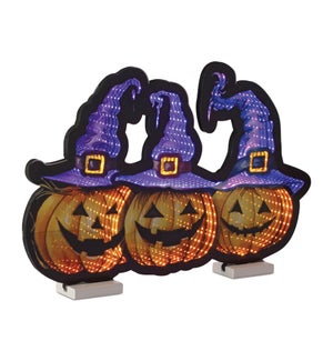 Triple Jack-O-Lantern Ekkolight