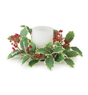 Holly Candle Ring