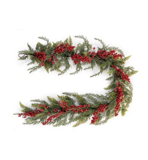 Cedar and Berry Garland