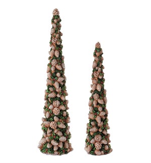 Pine Cone Tree (Set of 2)