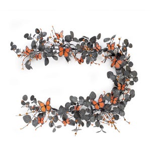 Eucalyptus and Butterfly Garland