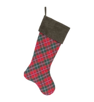 Plaid Stocking