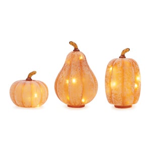 LED Pumpkin (Set of 3)