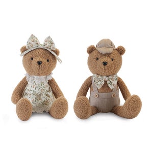 Boy and Girl Bear (2 Asst)