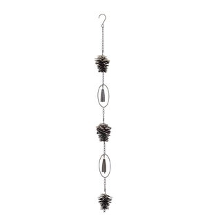 Pine Cone Rain Chain